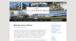 Desktop Screenshot of ecoacoustique.ch